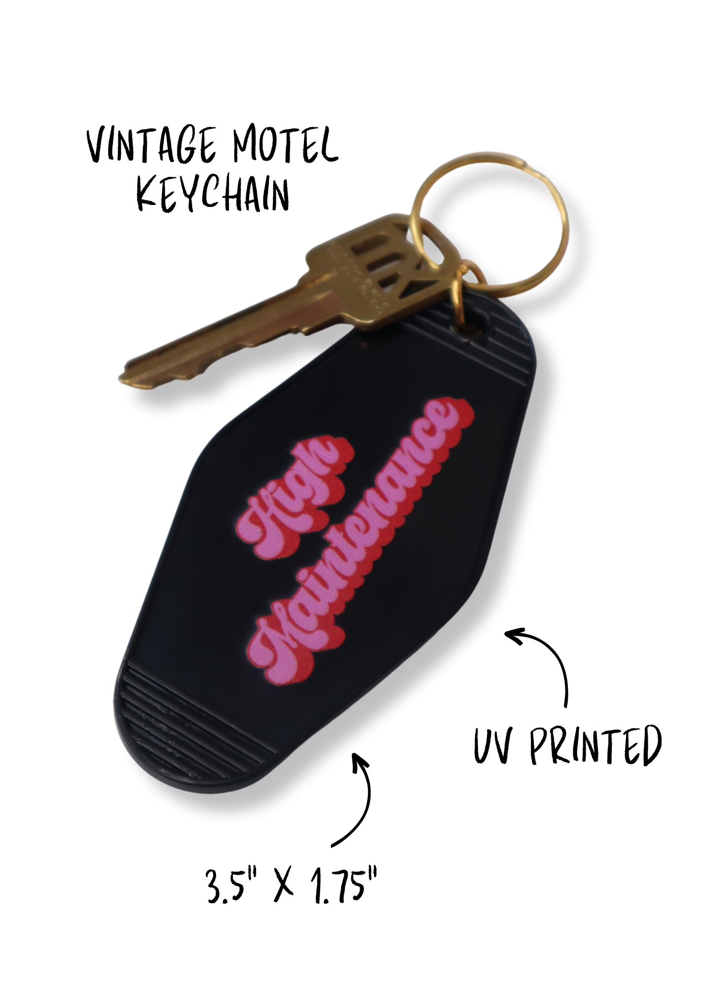 High Maintenance | Motel Keychain