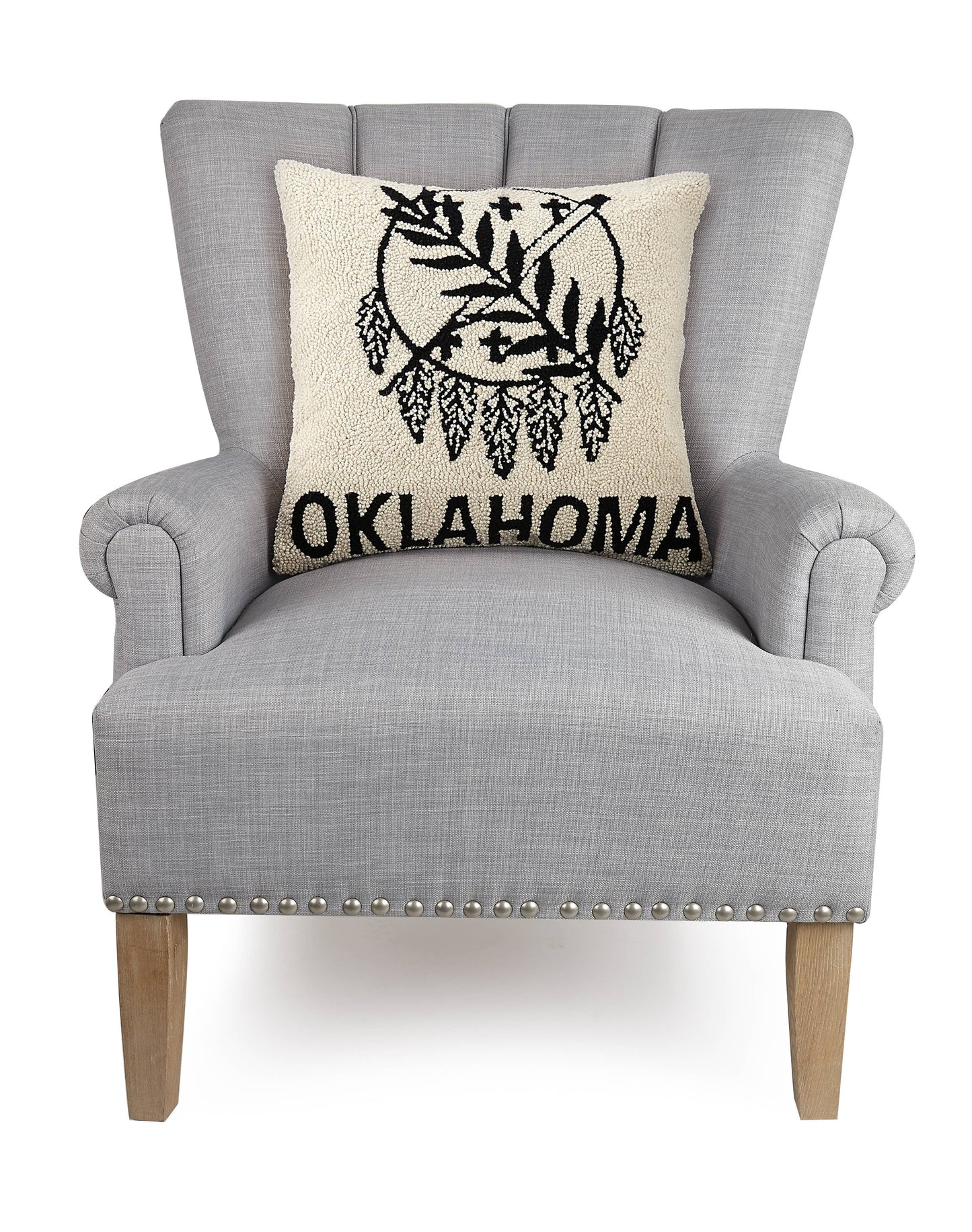 Oklahoma Hook Pillow