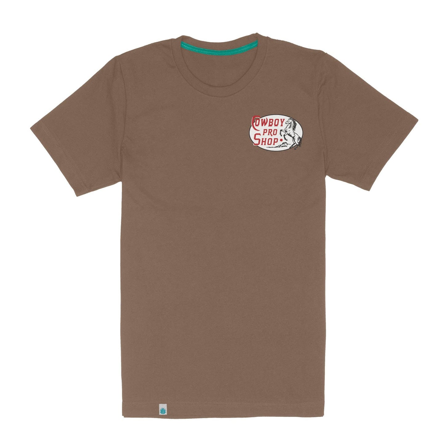 Cowboy Pro Shop T-Shirt: Light Brown / Medium