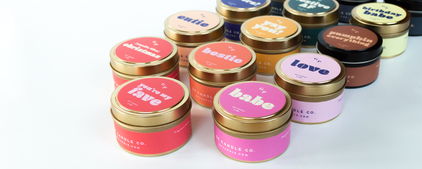 Babe Just Because 4 oz. Candle Tin