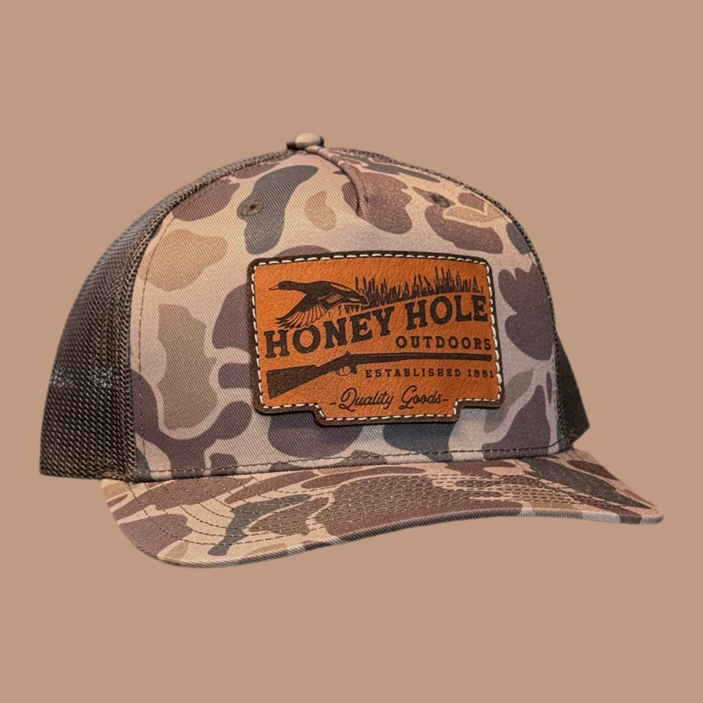 Snapback - Leather Duck Shotty