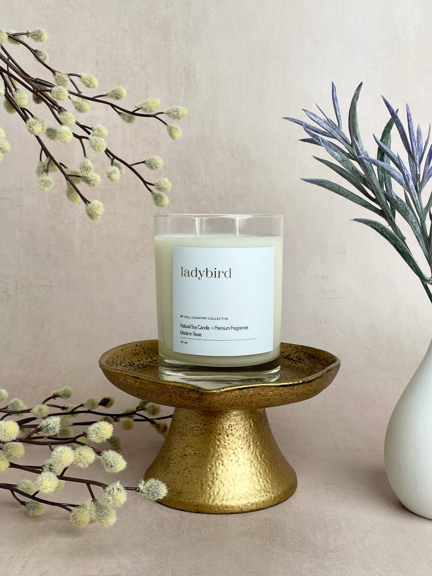 Ladybird | Sweet + Floral + Musk | Elevated Soy Candle, 11oz