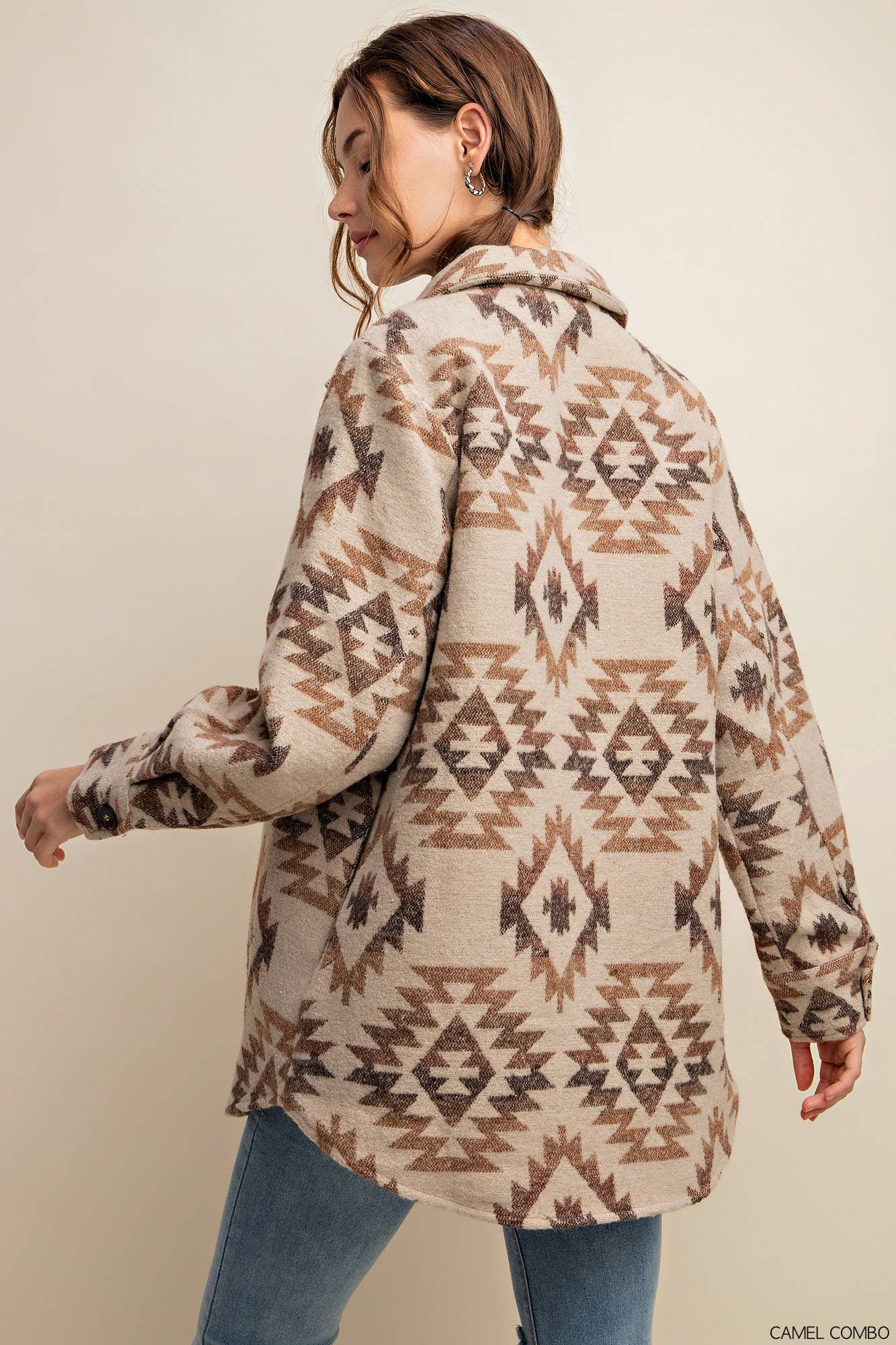 AZTEX BOHO TRIBAL VINTAGE SHACKET