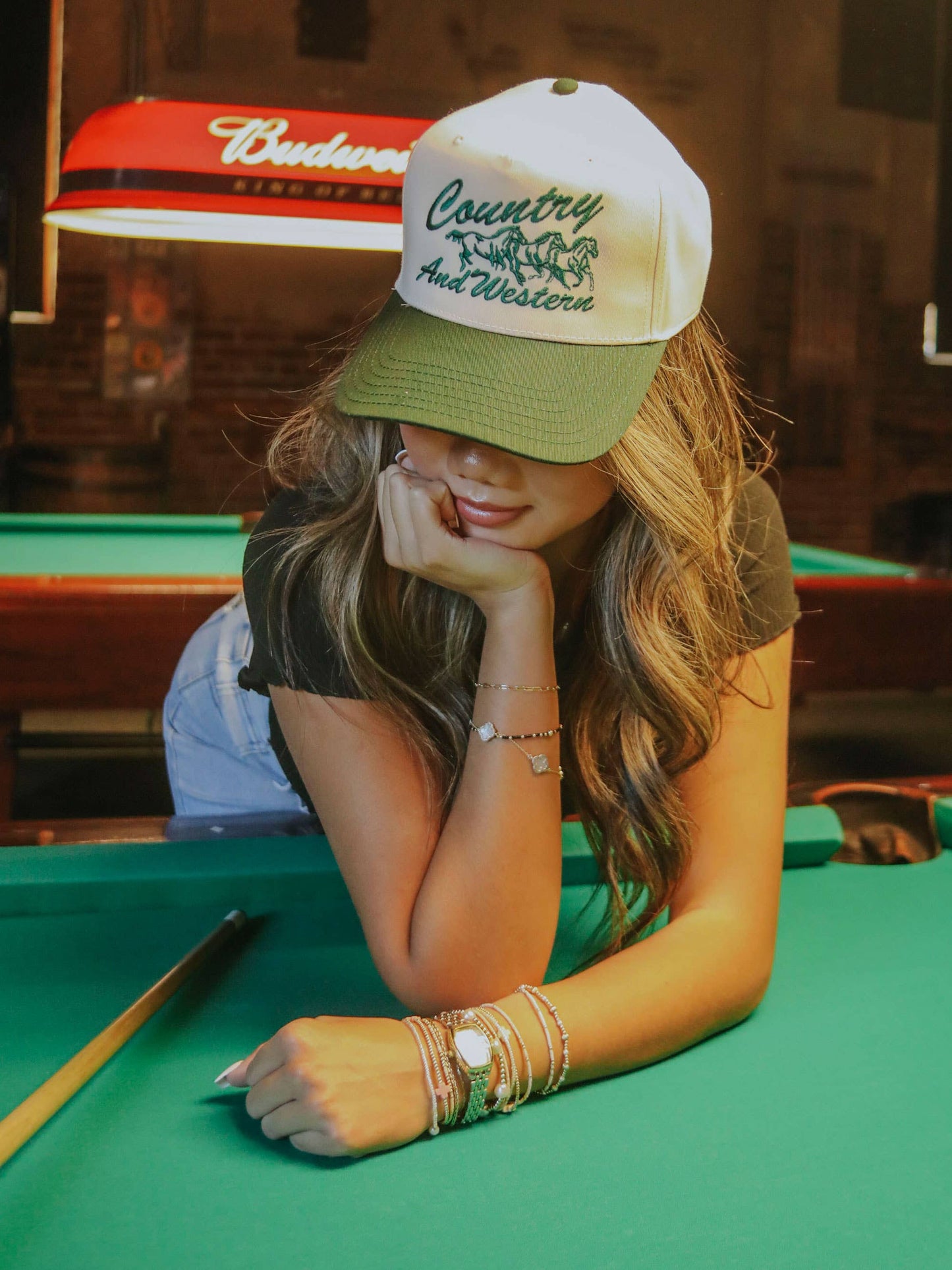 Country and Western Two Tone Trucker