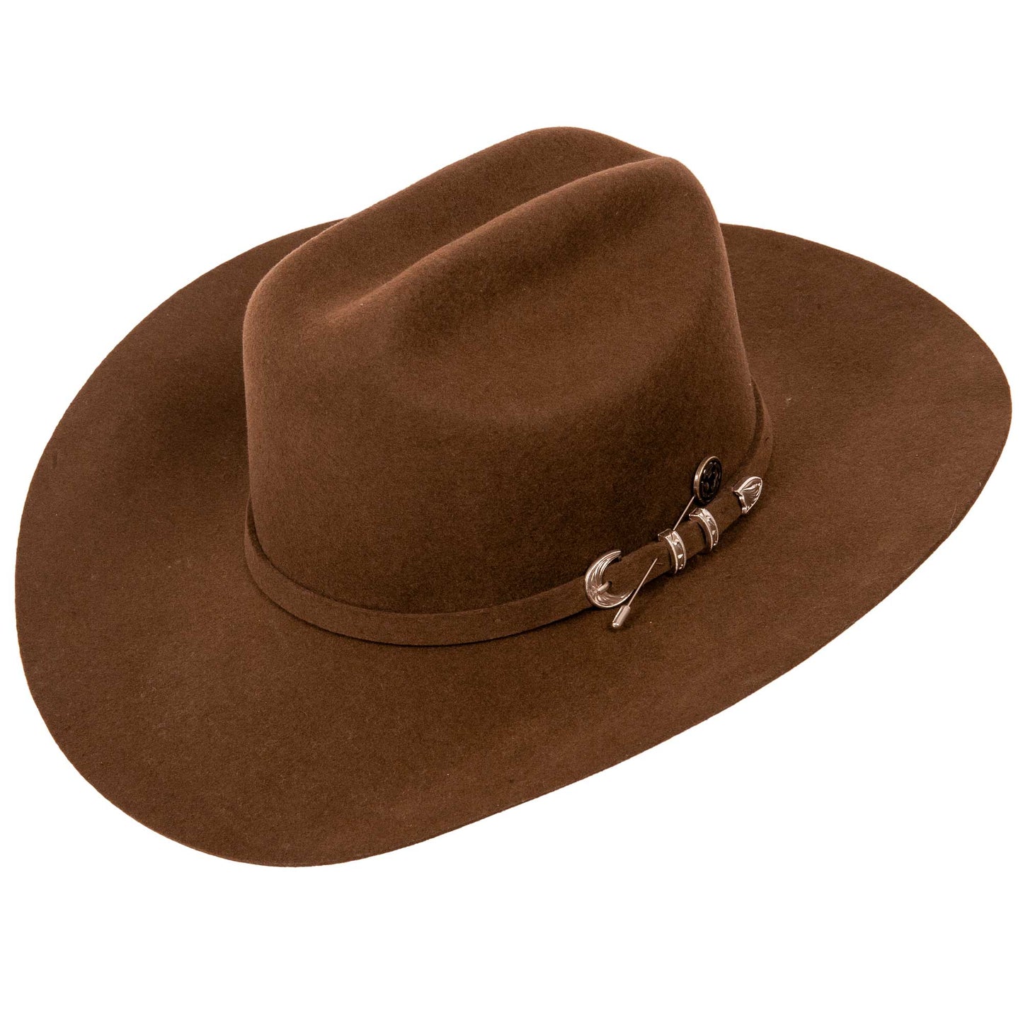 Cattleman - Felt Cowboy Hat - Brown
