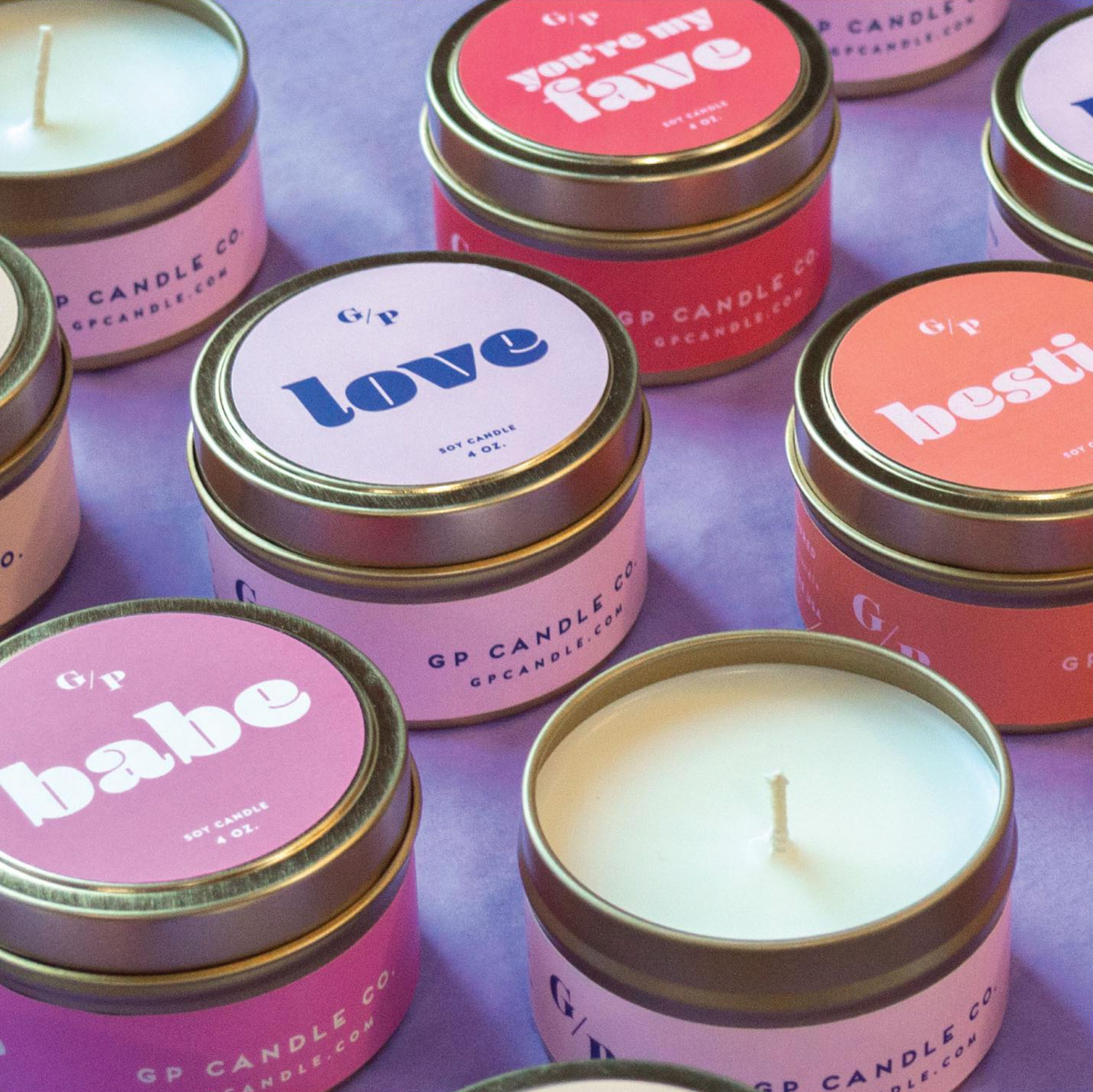Babe Just Because 4 oz. Candle Tin