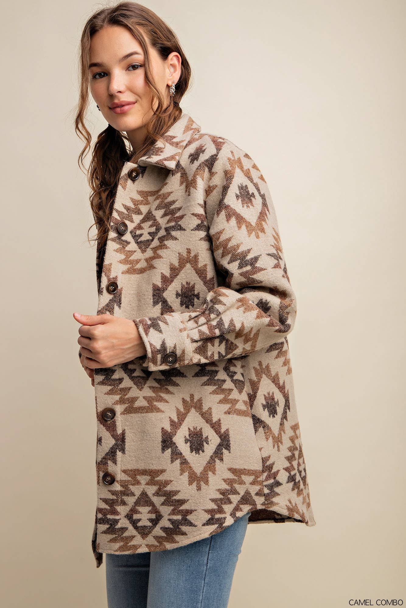 AZTEX BOHO TRIBAL VINTAGE SHACKET