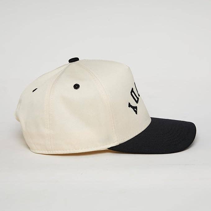 2-Tone Embroidered Cap - Howdy (Upside Down)