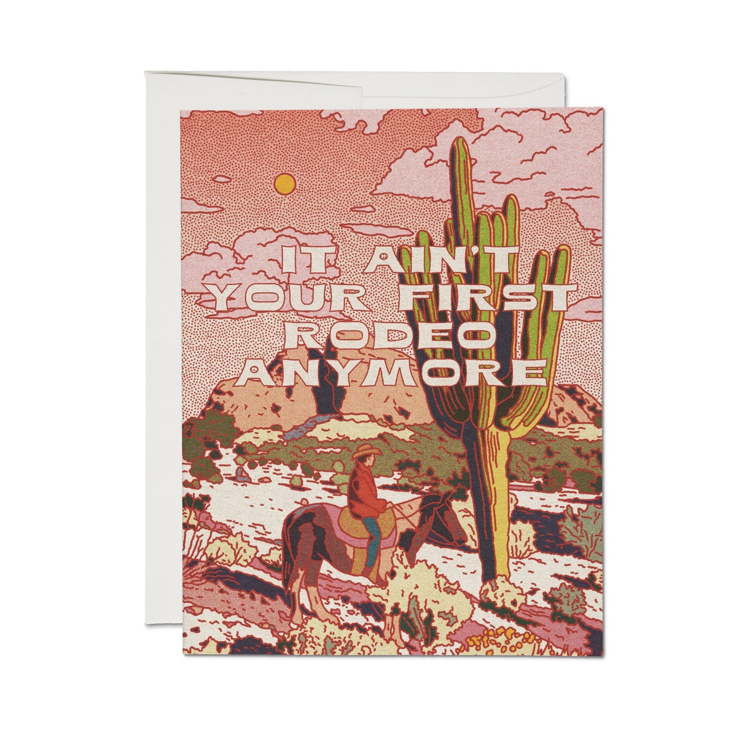 First Rodeo greeting card: Single