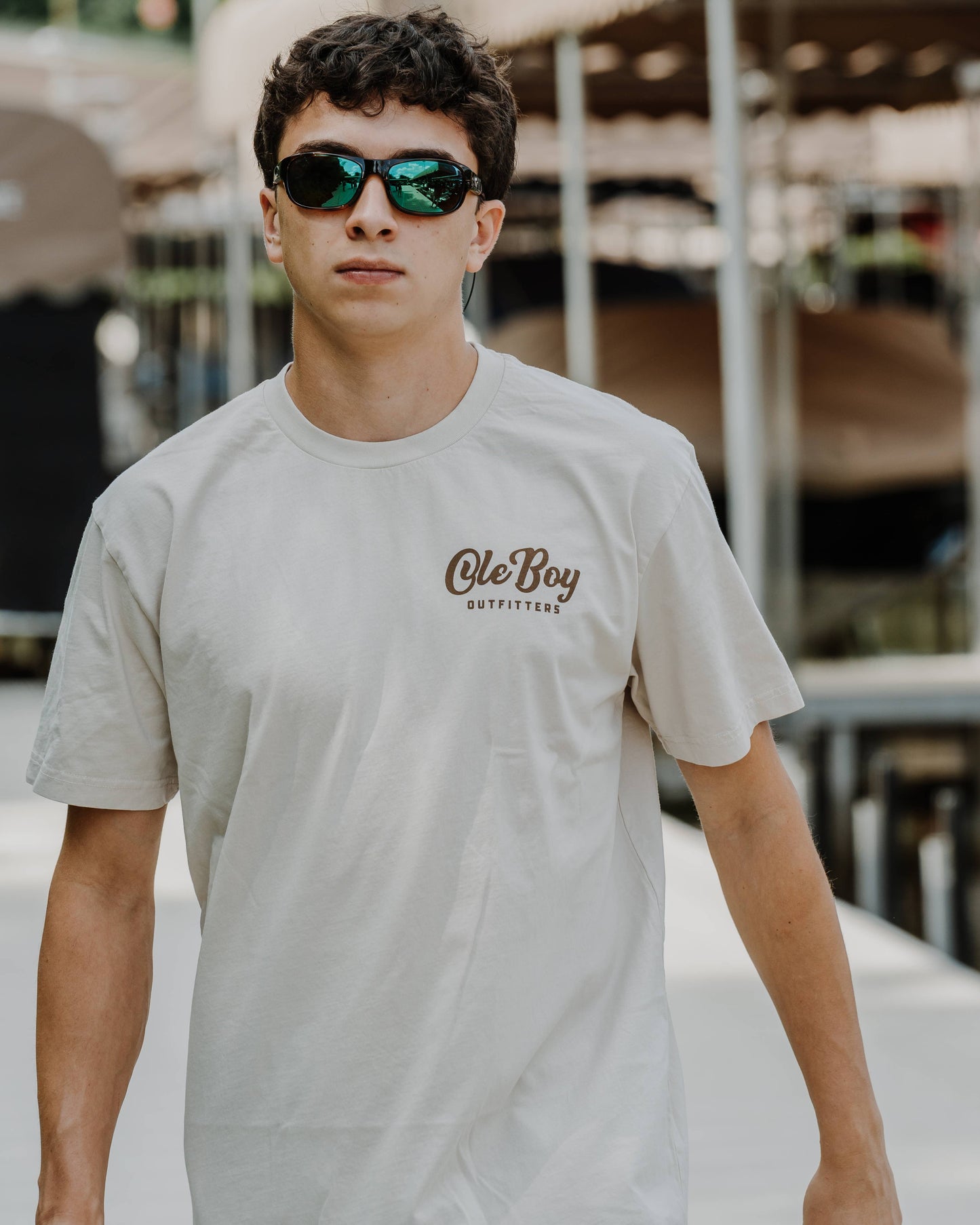 OLE BOY 10 Point Buck T-Shirt: Pigment Ivory