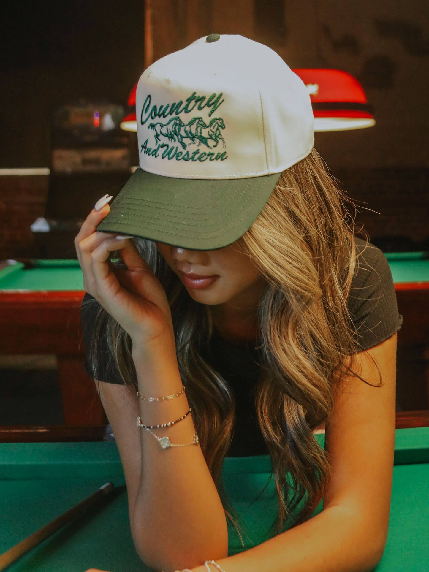 Country and Western Two Tone Trucker