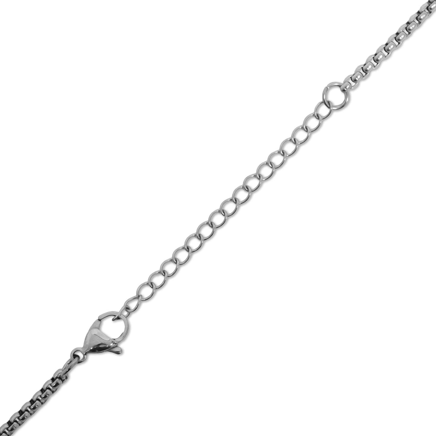 Willa 18K Gold Stainless Steel Bolo Necklace : Silver