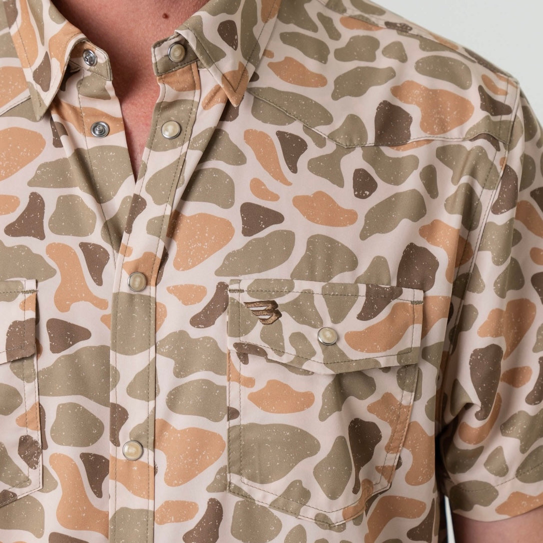 Performance Western Shirt - Venado Camo