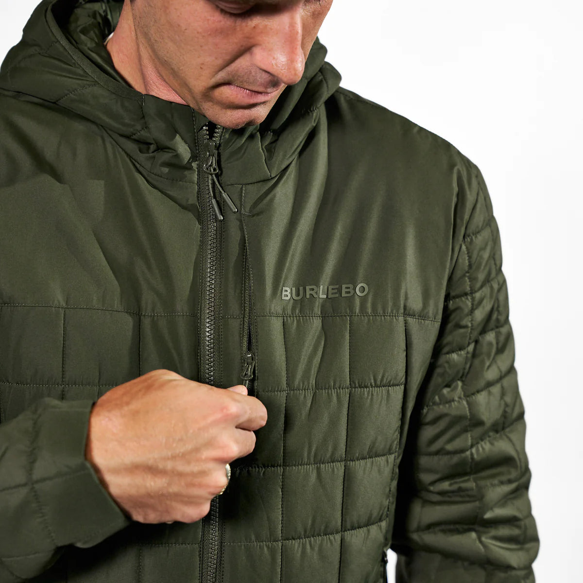 Puffer Jacket - Mallard Green