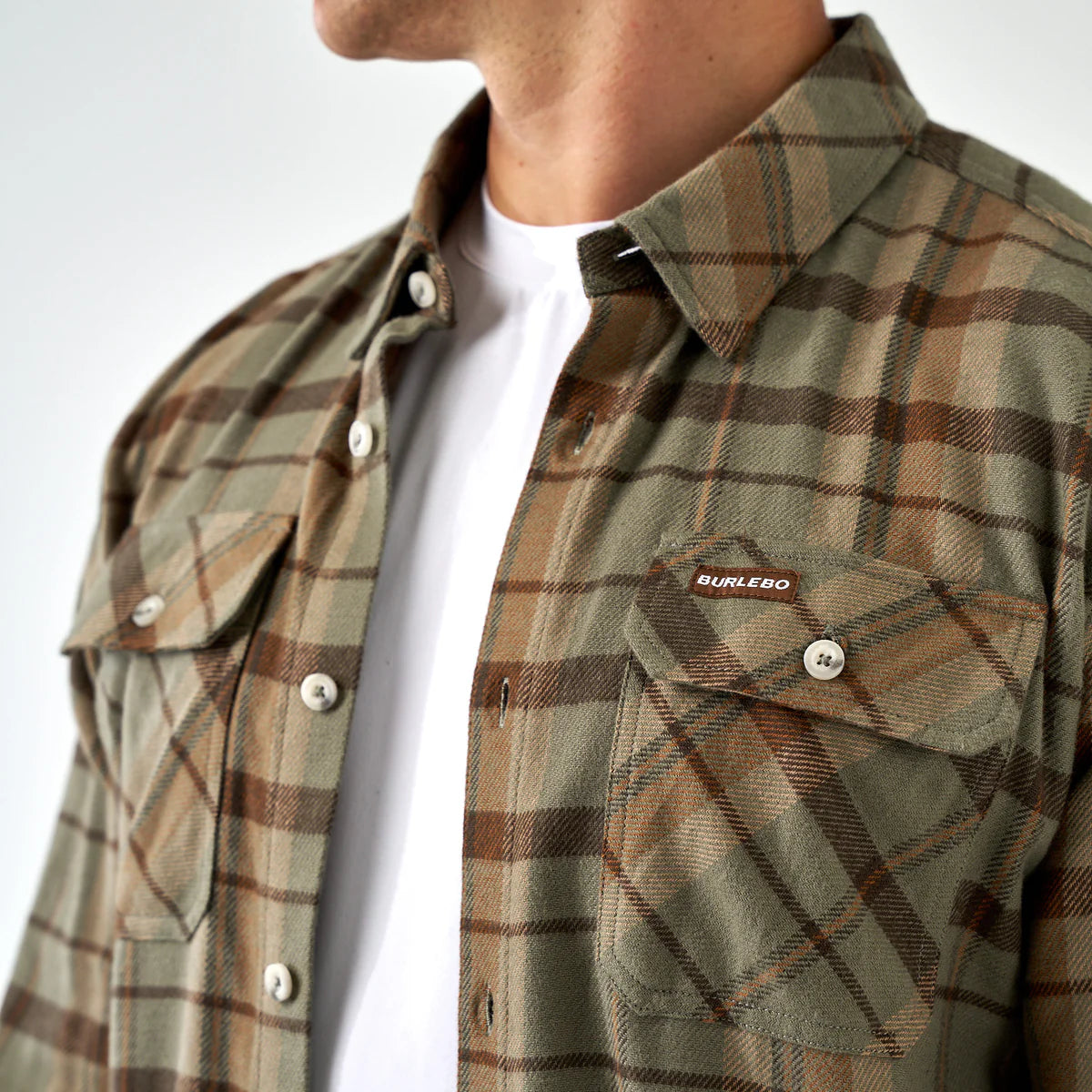 Flannel Shirt - Timber Brown