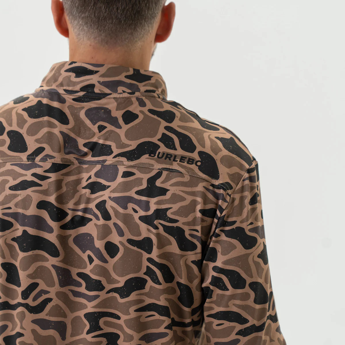 Performance Quarter Zip - Gauge Camo