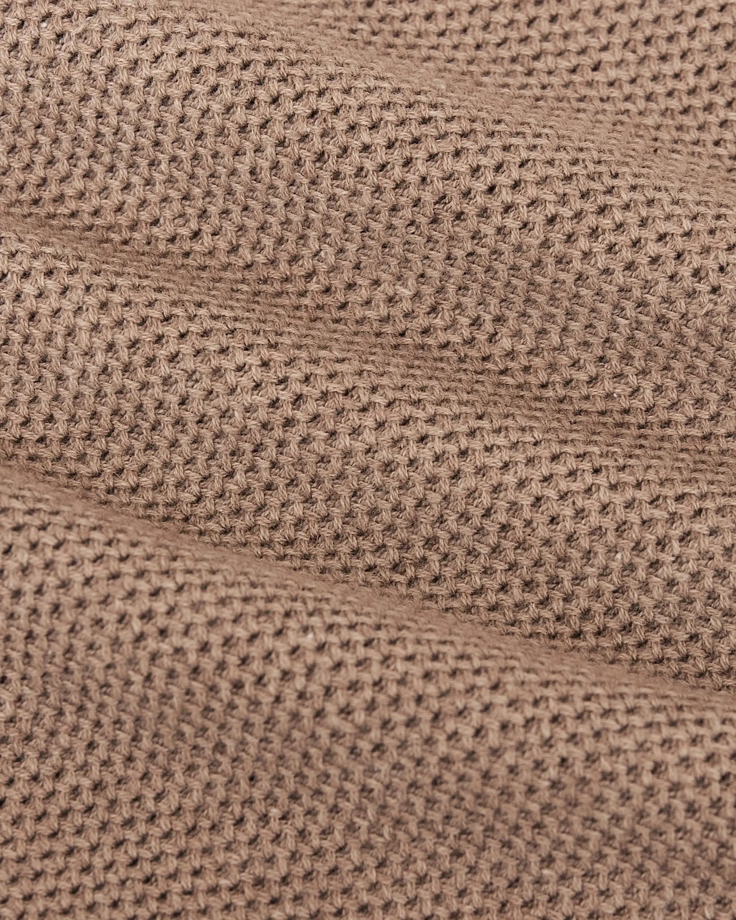 Crew Sweater | Heather Camel Pique