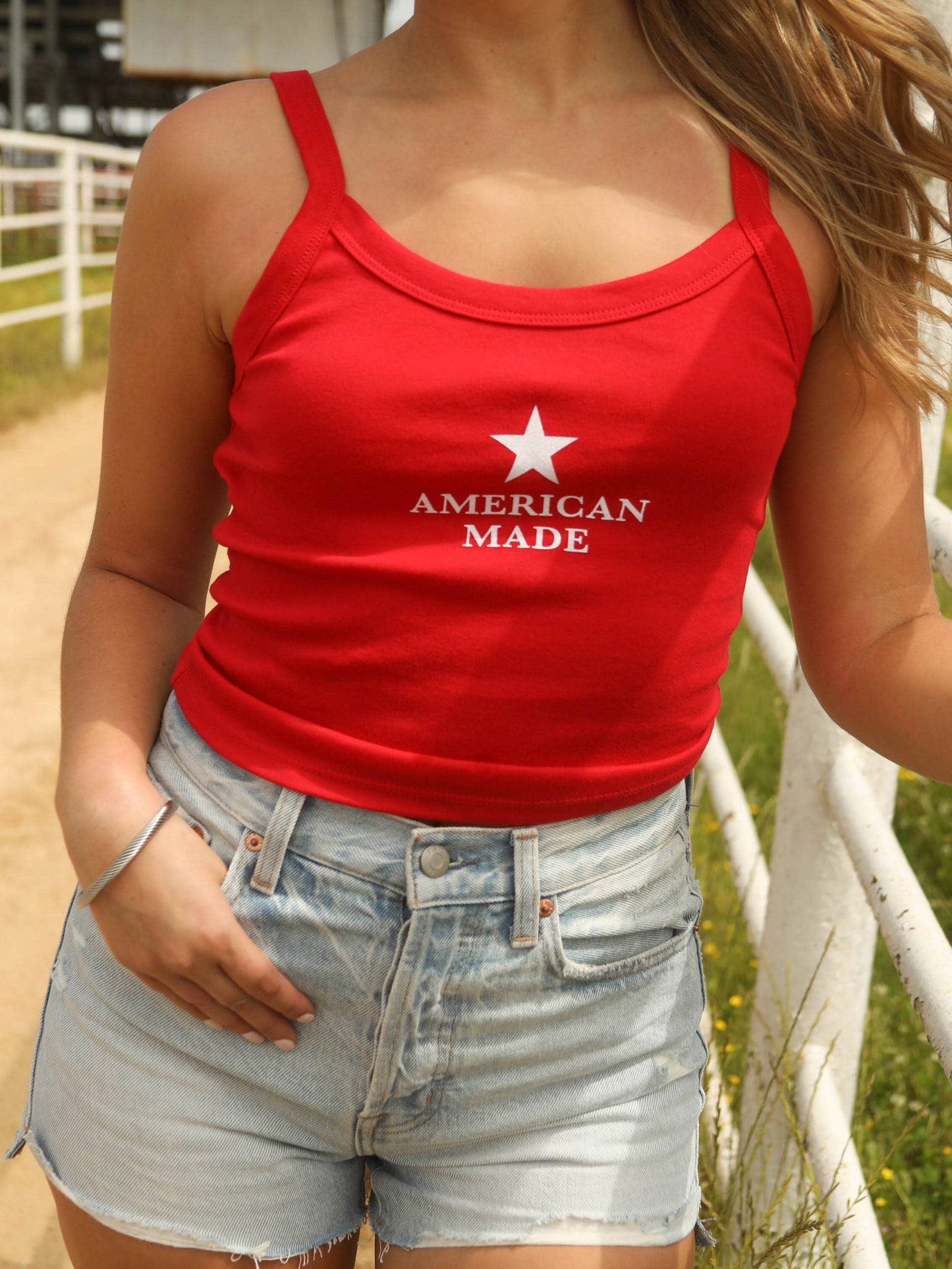 AMERICAN MADE TANK - RED