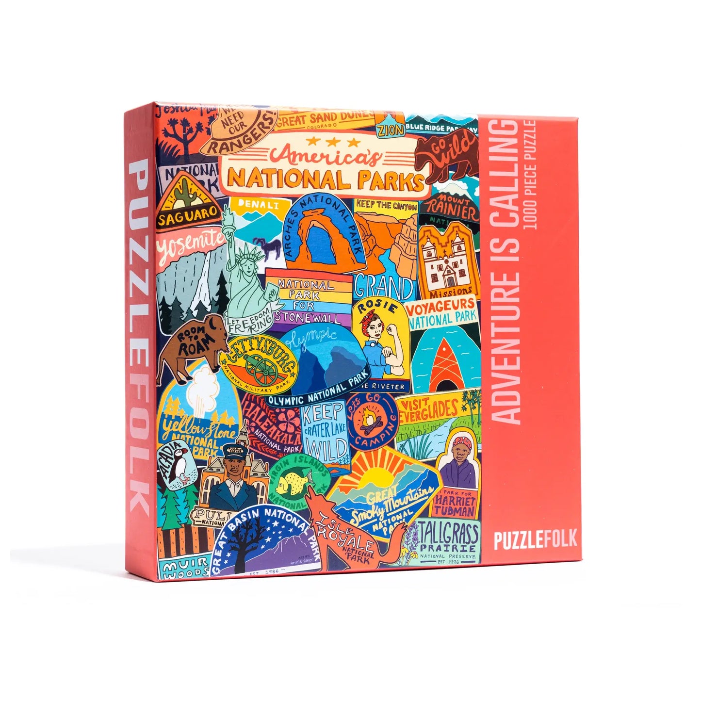 Adventure is Calling 1000 piece Nation Parks puzzle