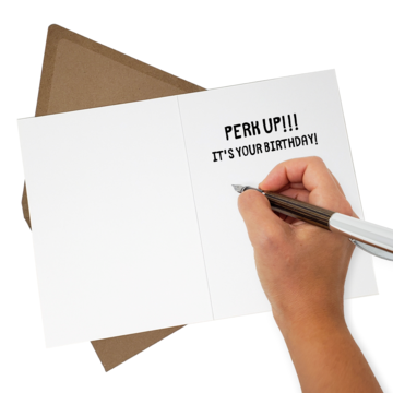 Saggy Boobs - Funny Birthday Card