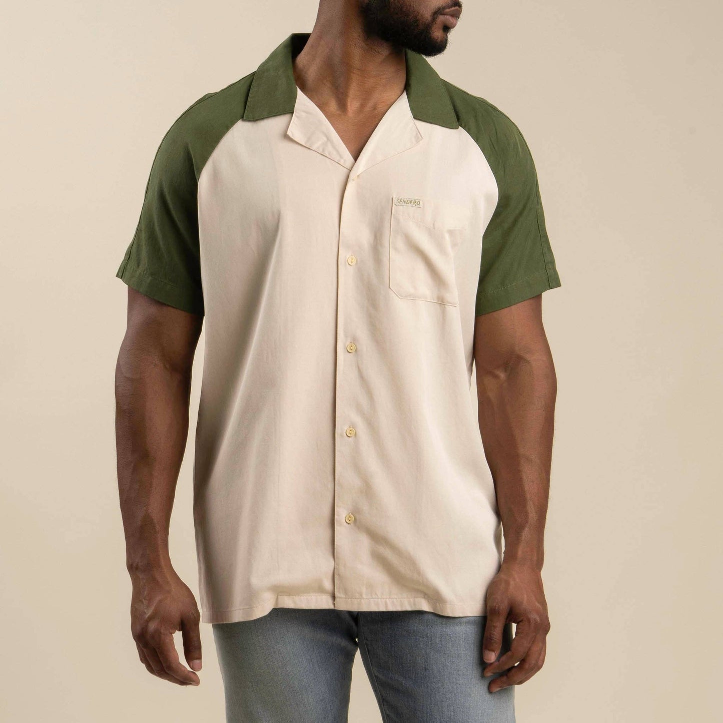 Saloon Shirt: Aguila - Green