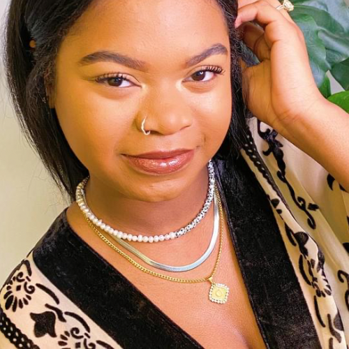 So Fresh Pearl And Porcelain Choker Necklace: Black