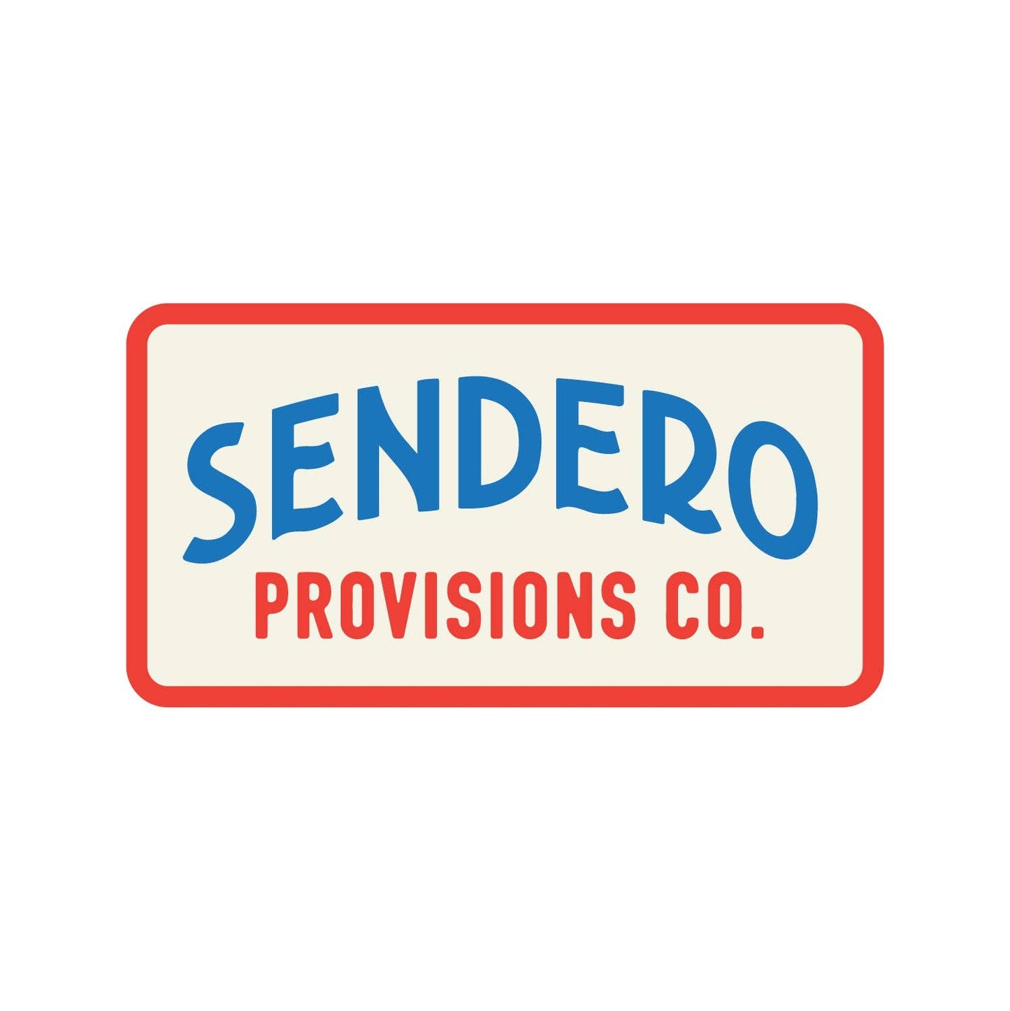 Camp Sendero Sticker