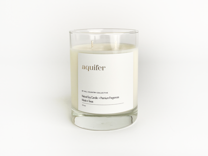 Aquifer | Eucalyptus + Spa | Elevated Soy Candle, 11oz
