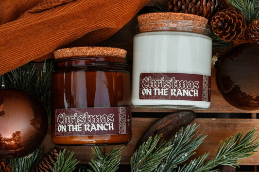 CHRISTMAS ON THE RANCH - Cinnamon, Apple, Pear Candle