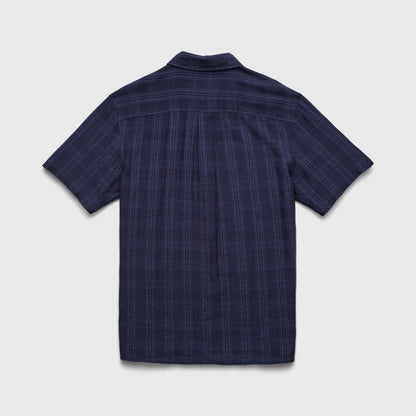 Joseph Textured S/S Shirt - Navy Blazer: Navy