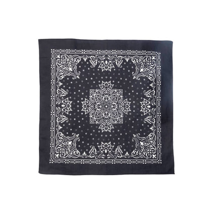 Rider's Moon Bandana in Ranch Black: Black / SINGLE