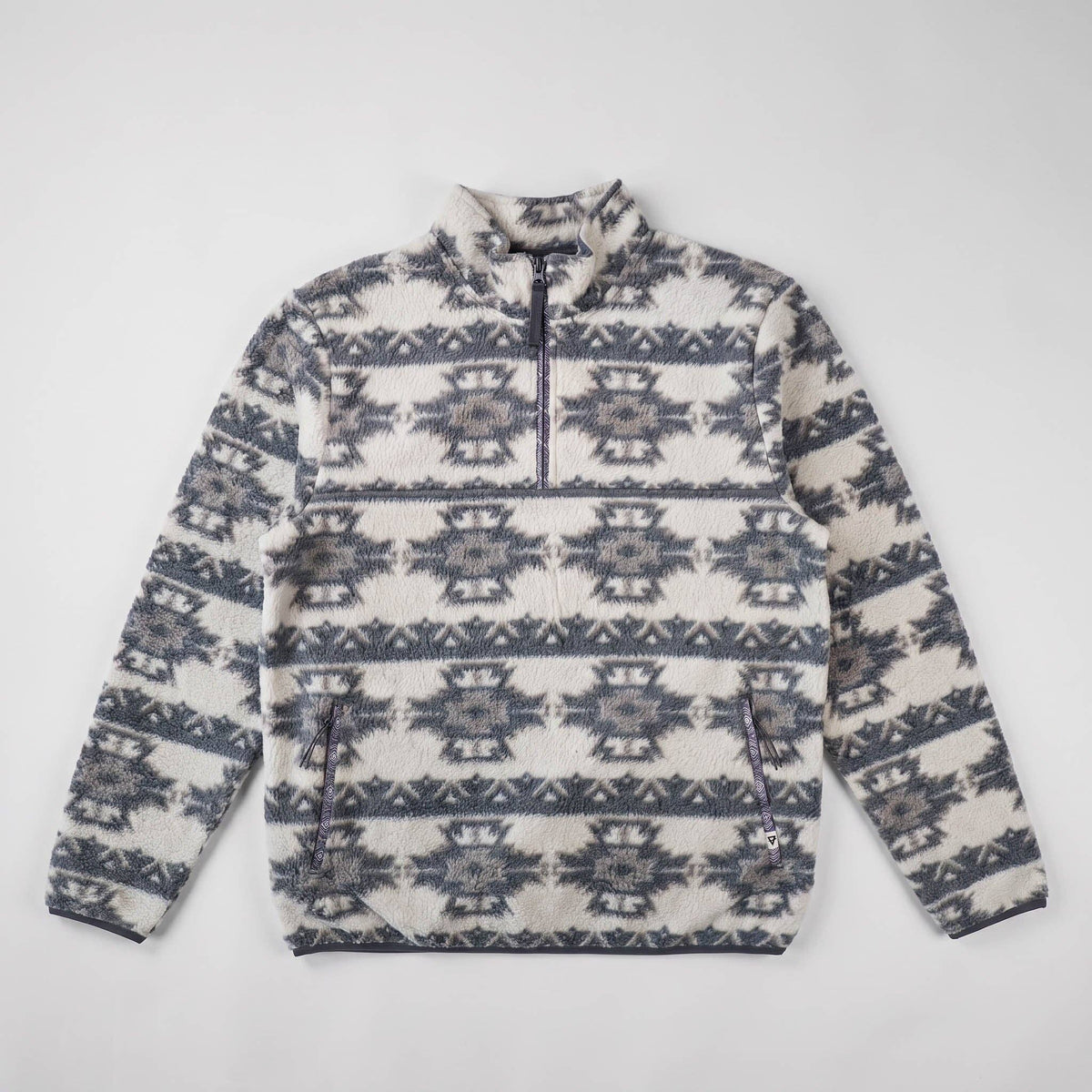 Pumice Stone Kismet Subzero Heavy Printed Fleece 1/4 ZIp Pullover
