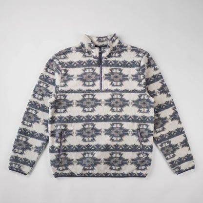 Pumice Stone Kismet Subzero Heavy Printed Fleece 1/4 ZIp Pullover