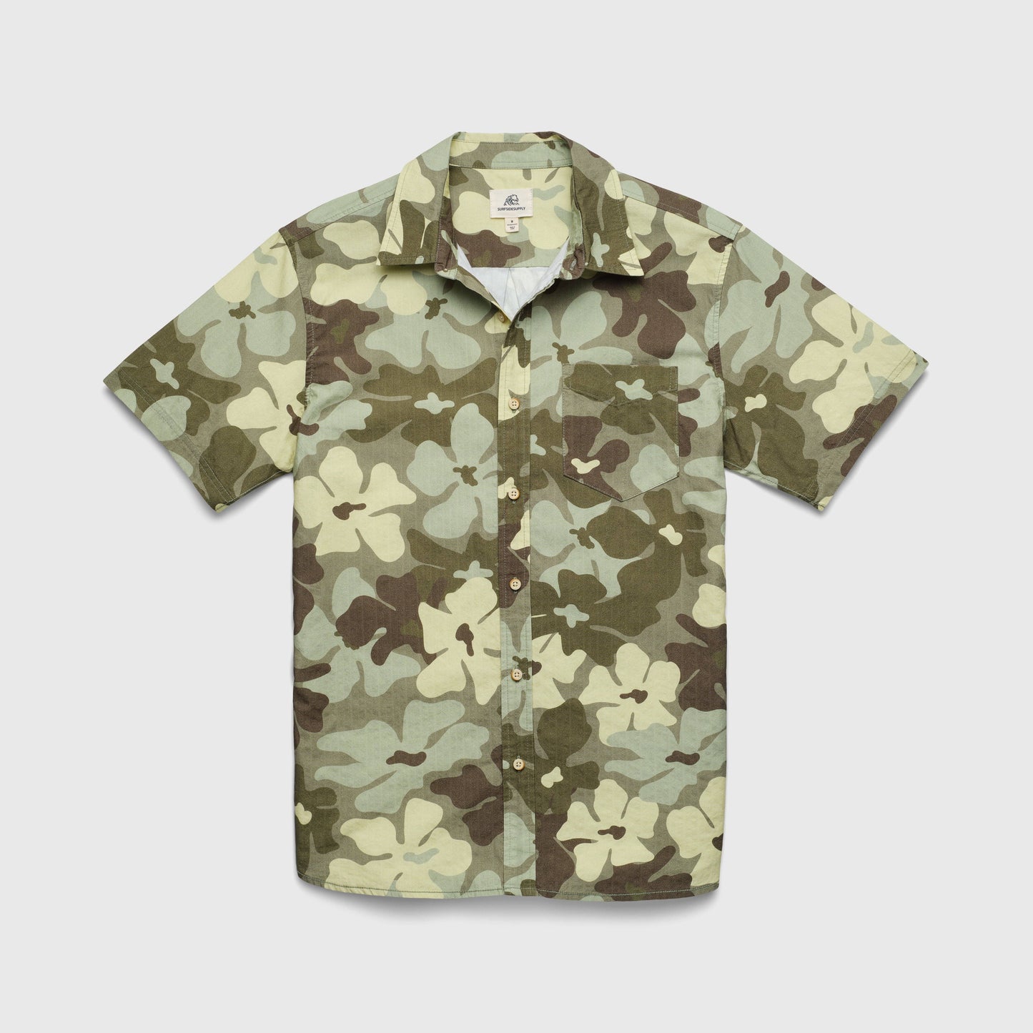Joey Camo Shirt - Camo Flower: Camo Flower