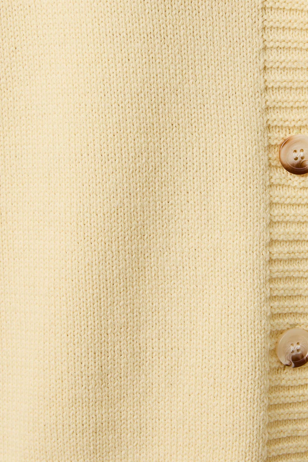 Butter Short Sleeve Sweater Cardigan: Lt Yellow