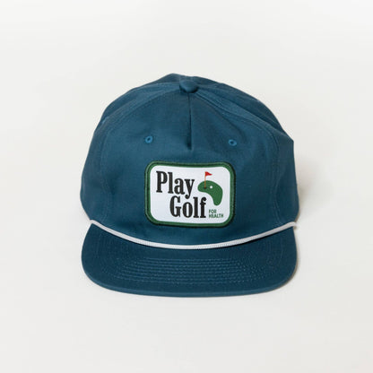 Play Golf For Health Hat: Navy