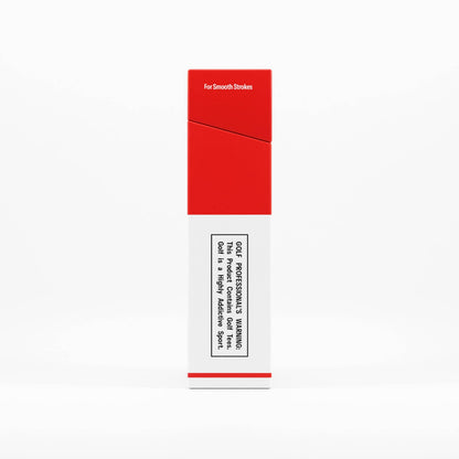 Royal Reds | Golf Tee Holder + 10 Bamboo 2¾ Inch Tees