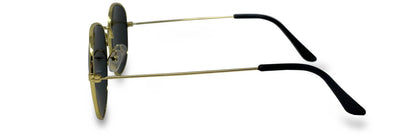 Round Sunglasses - Gold Frames/Smoke Lenses
