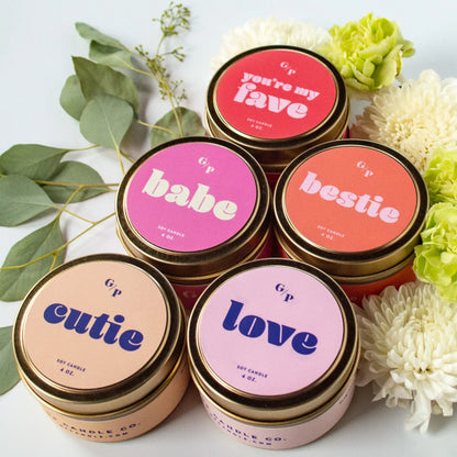 Bestie Just Because 4 oz. Candle Tin