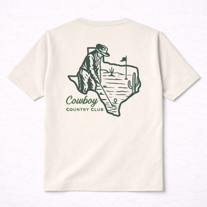 Texas Golf Tee: White