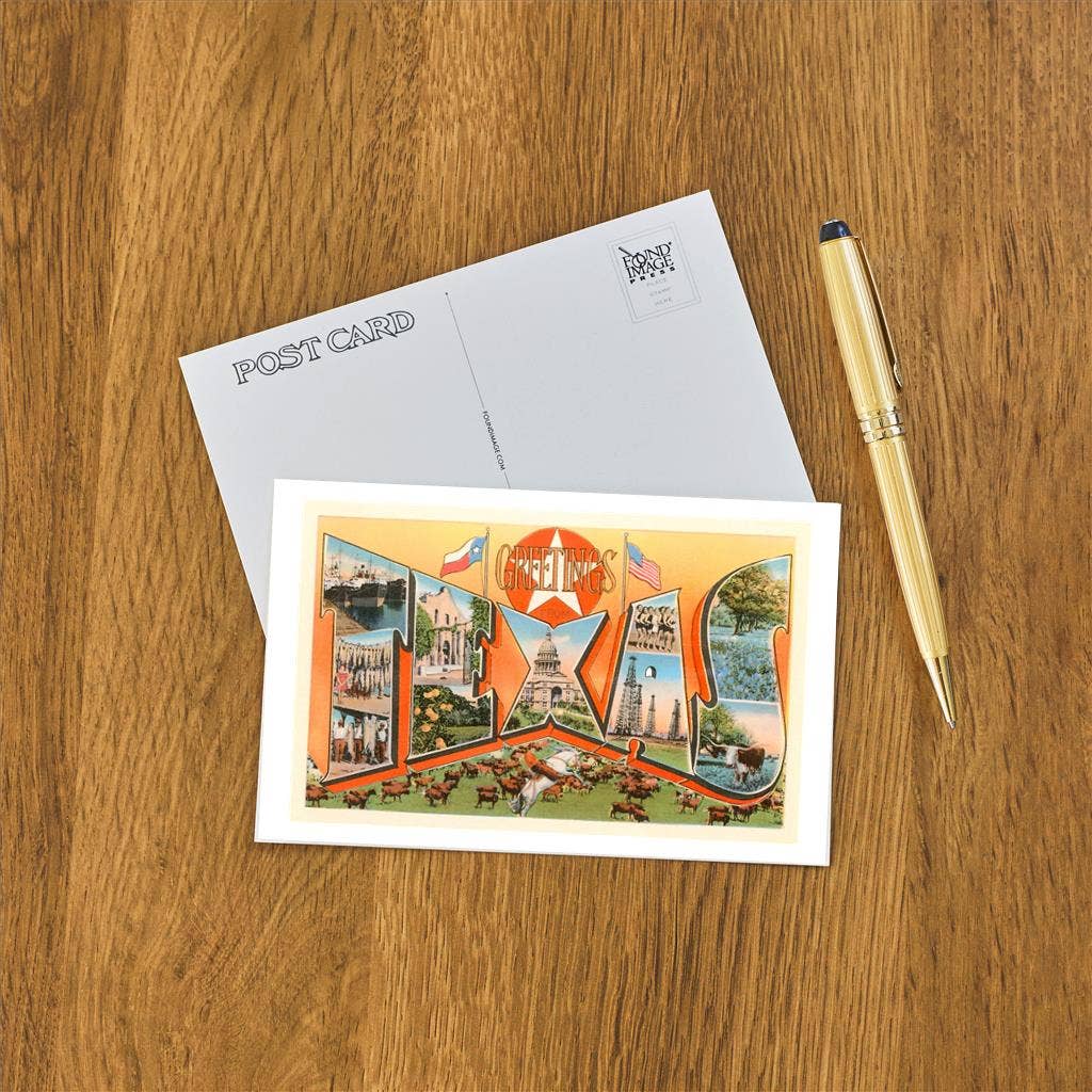 Postcard TX-687 Greetings from Texas