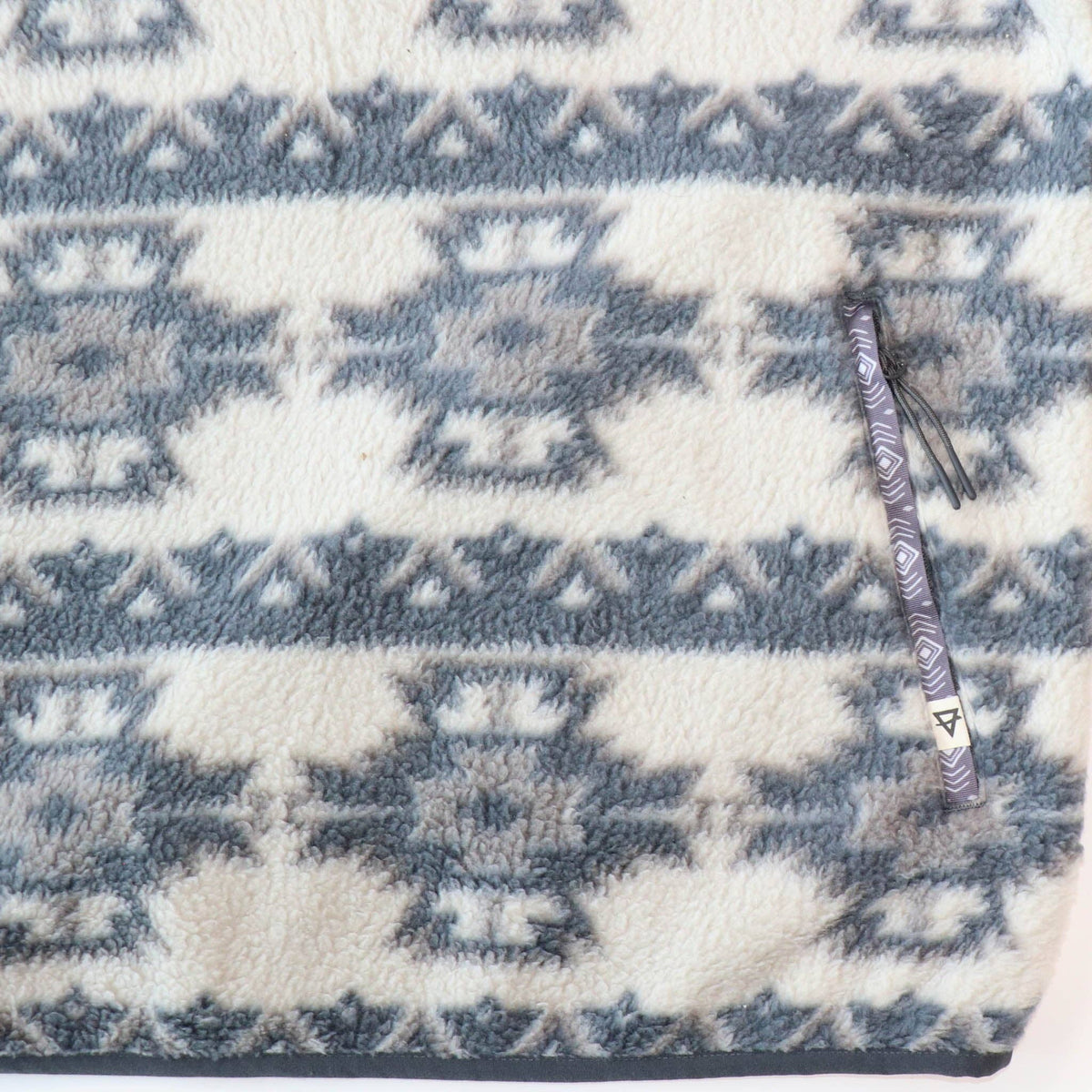 Pumice Stone Kismet Subzero Heavy Printed Fleece 1/4 ZIp Pullover