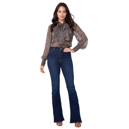 Camille Blouse: Leopard Print