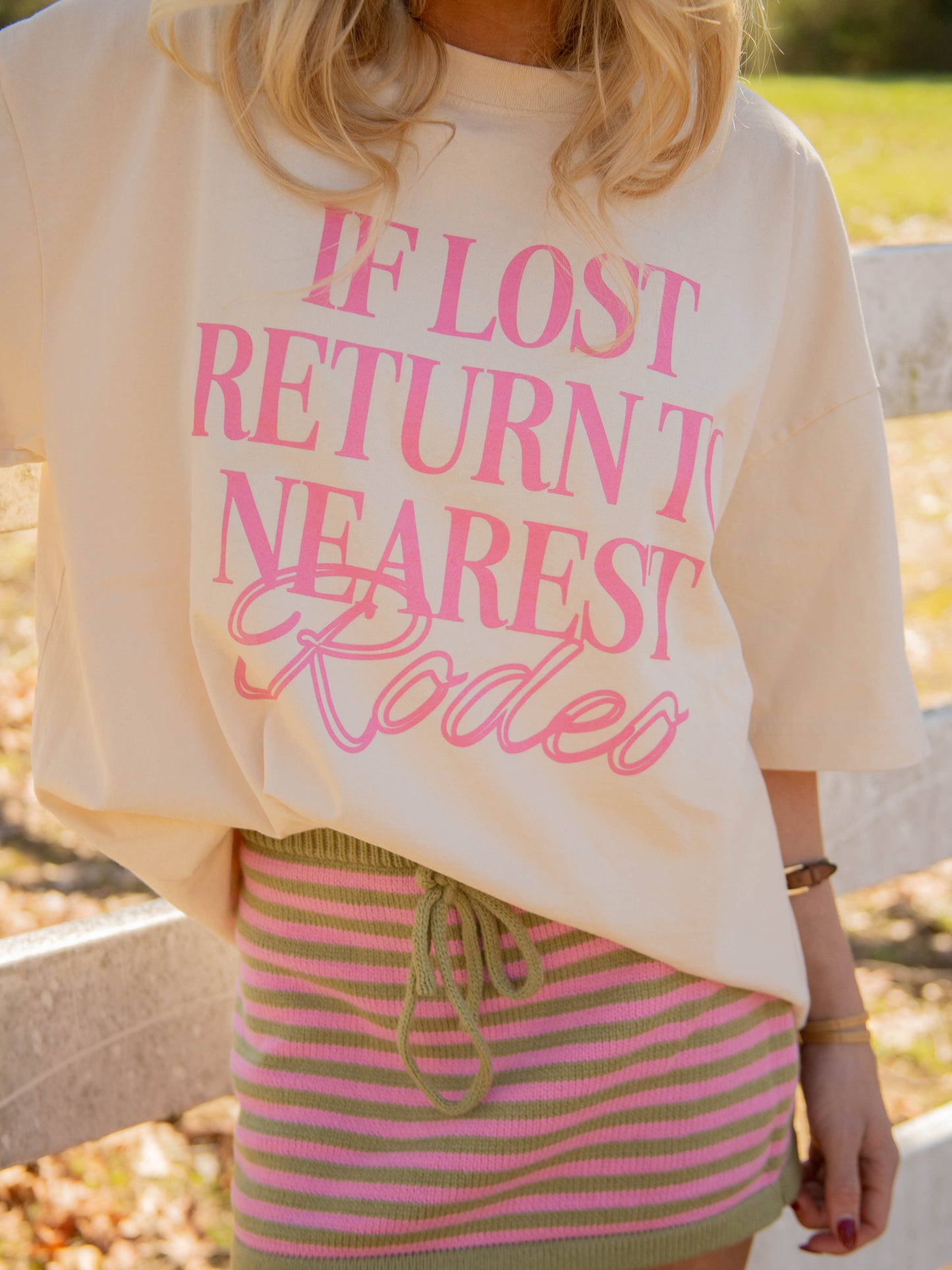 RETURN TO THE NEAREST RODEO TEE
