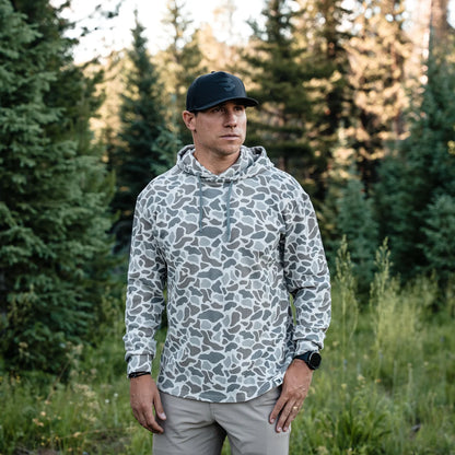 Burlebo Thermal Hoodie - Classic Deer Camo