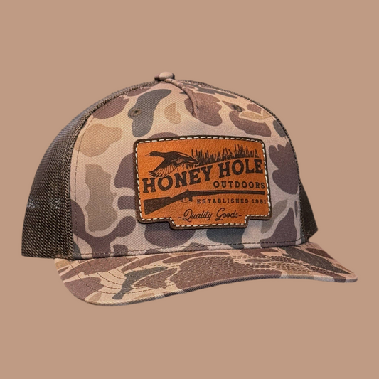 Snapback - Leather Duck Shotty