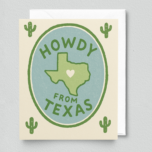 Howdy From Texas Card