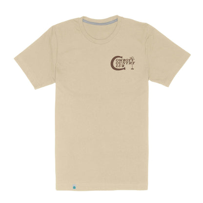Cowboy Country Club T-Shirt: Cream