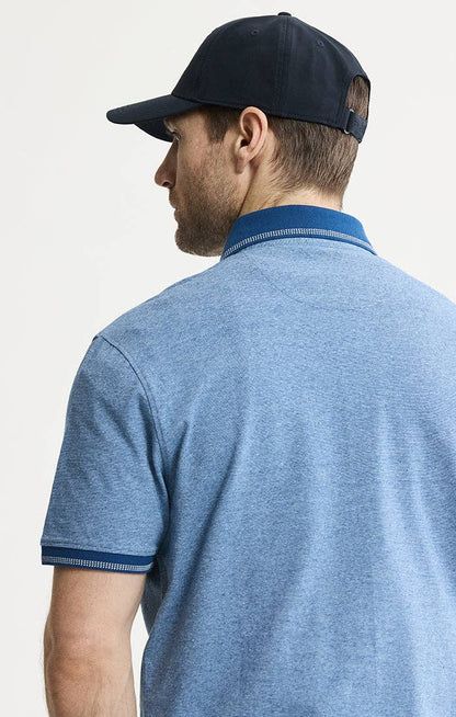 Luxe Brushed Knit Polo: GREEN / L