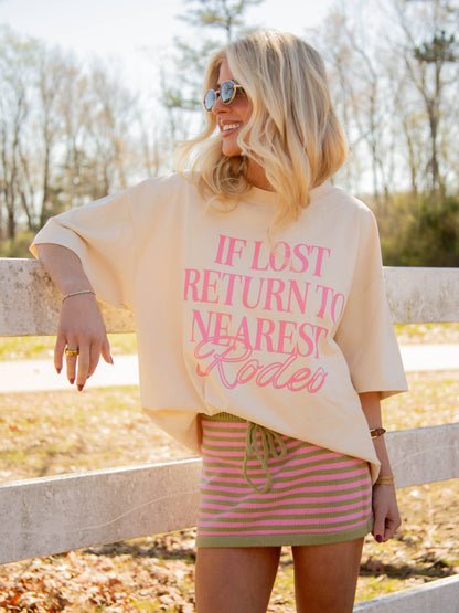 RETURN TO THE NEAREST RODEO TEE
